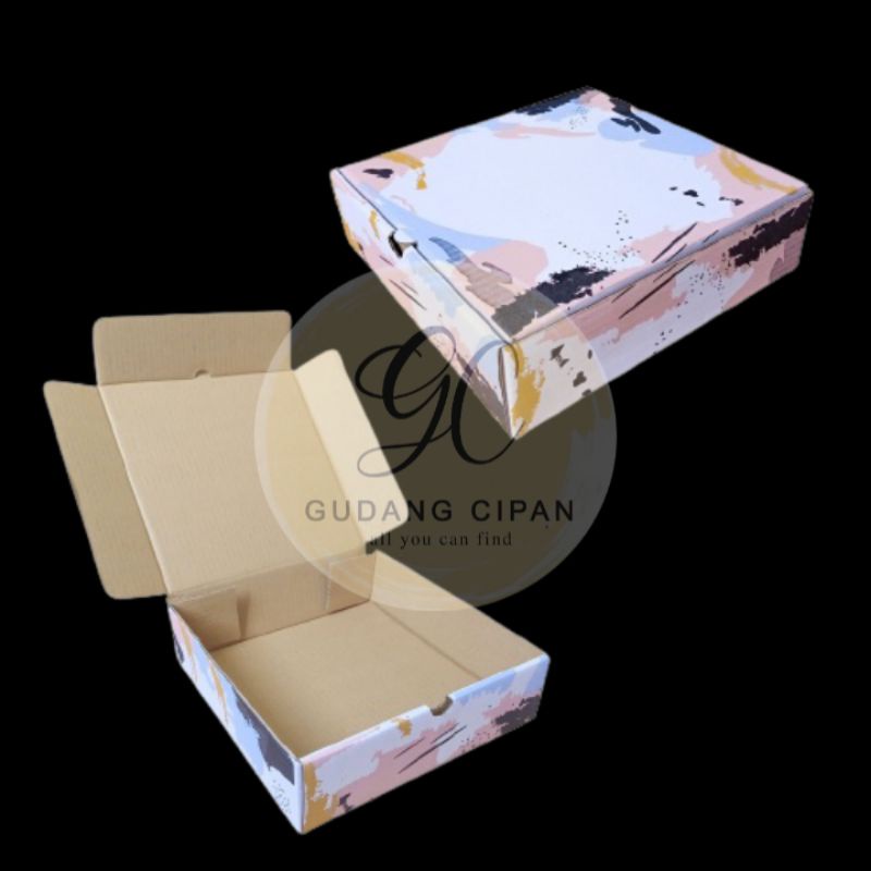 

Box 24x24x7cm Kardus/Hampersbox/ Boxpizza /kardushampers