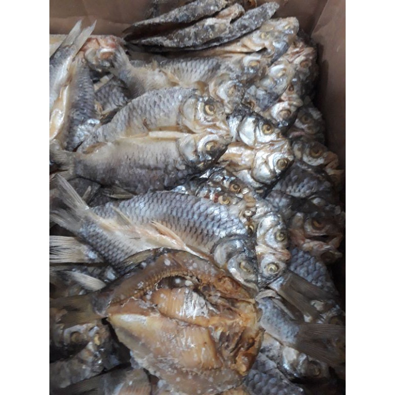 

ikan asin tawes belah