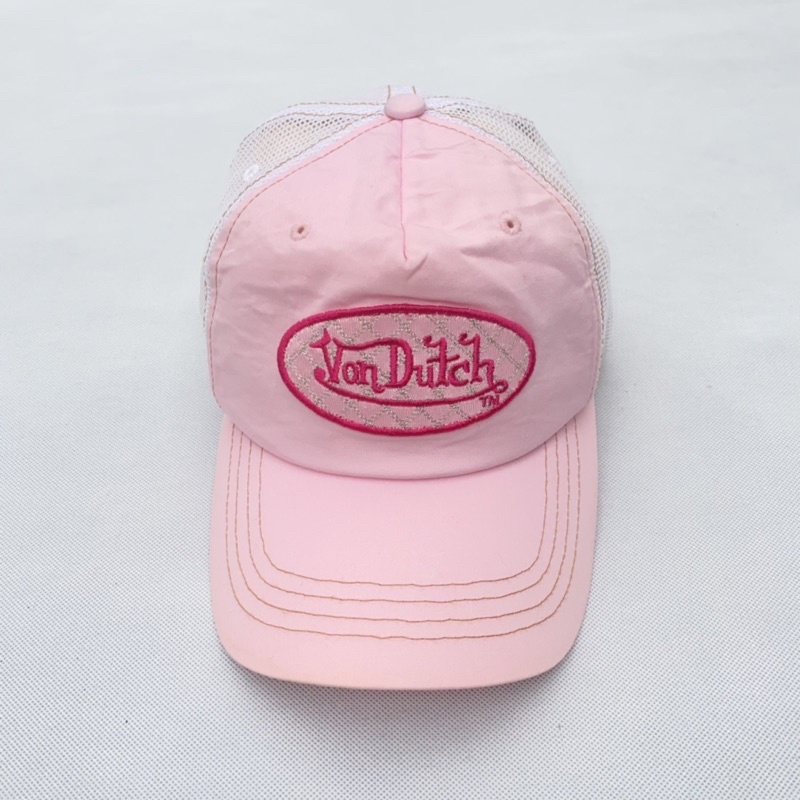 Light Pink Von Dutch Trucker Hat
