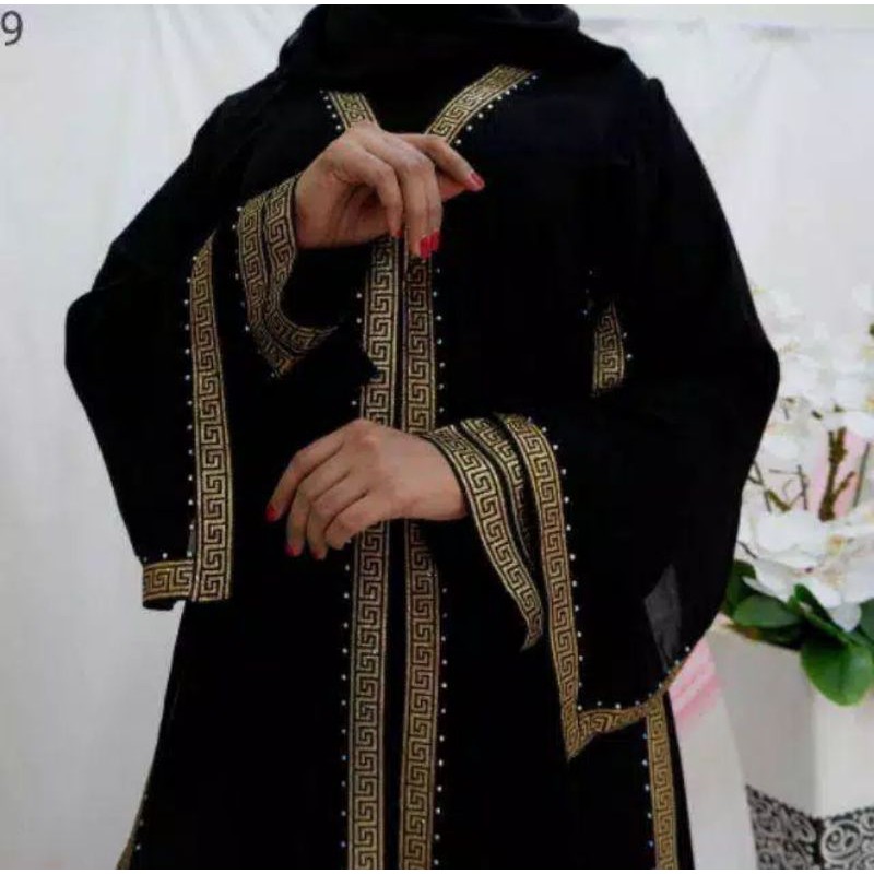 Abaya Arab Hitam Abaya Dubay Bata Abaya Dubay G By Ditha Abaya