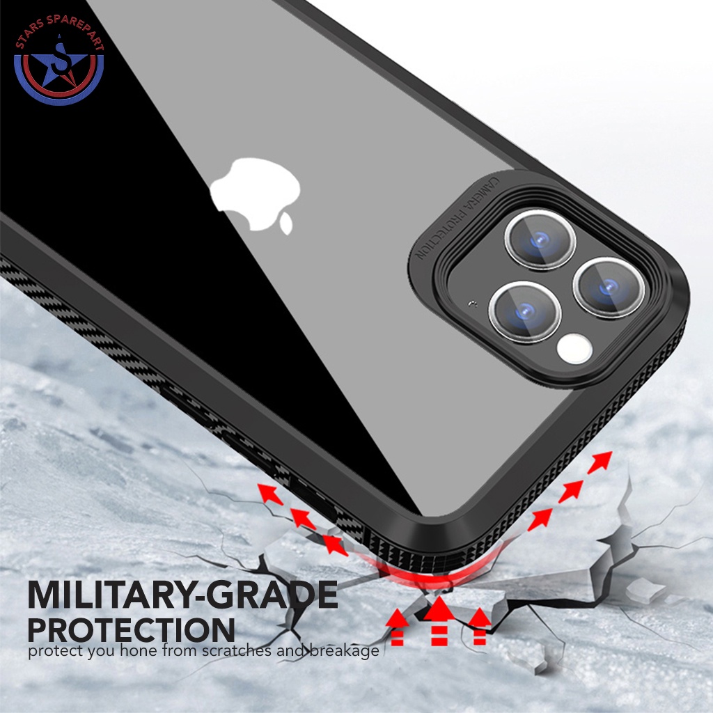 Airbag Case  iPhone Anti Shock TPU + PC iPhone X XR XS Max 11 Pro Max 12 Mini 12 Pro Max MG-3