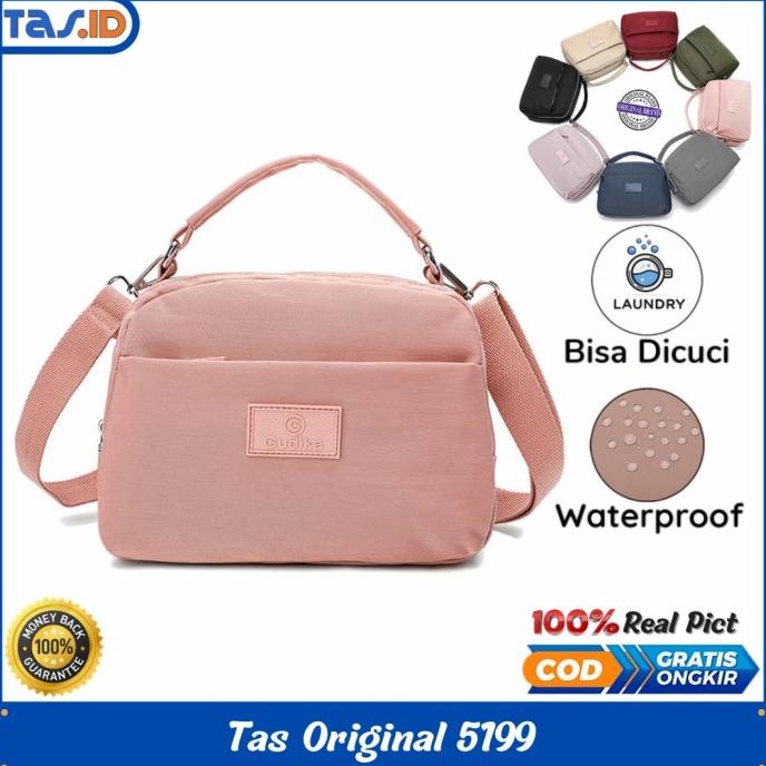 Tas Selempang Wanita Terbaru Original Gudika 5199 Nilon Waterproof