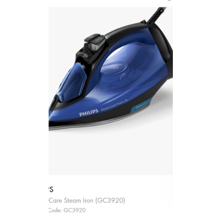 Philips steam Iron 3920