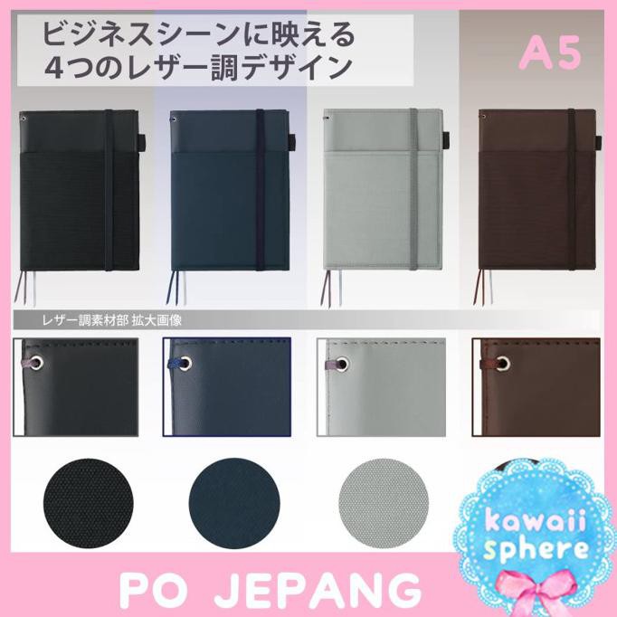 

[[BISA COD]] Kokuyo Systemic Ring Note A5 | Preorder Jepang Kokuyo Ring Notebook - Cover Only, Hitam