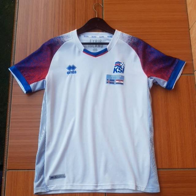 Jersey islandia away  2018