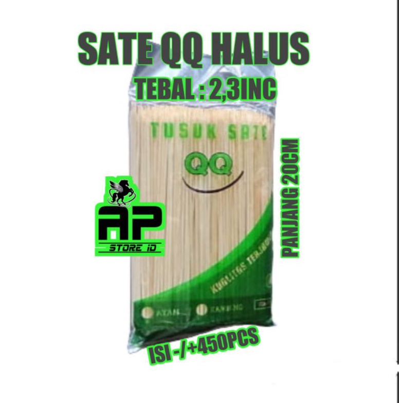 Tusuk Sate QQ 2,3inc Panjang 20cm