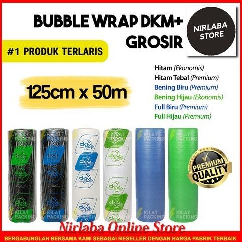 

Sale!!! Plastik Bubble/Buble/Bubble Wrap Bening Hitam Termurah 125 Cm X 50 M - Paling Dicari
