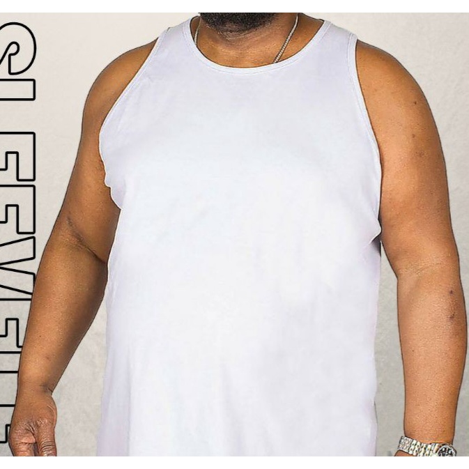Singlet big size / kaos dalam jumbo / singlet polos 3XL,4XL