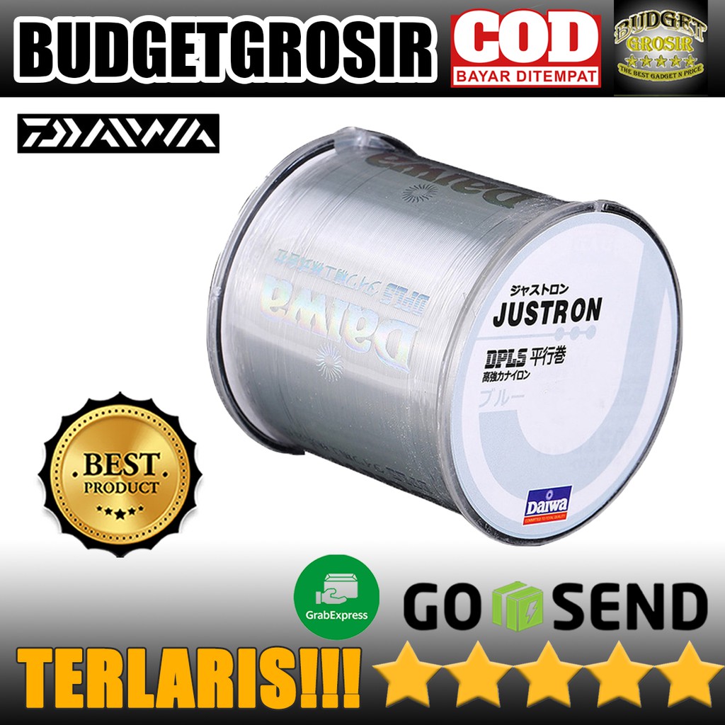 Senar Tali Benang Pancing Nylon Series Braided Thick Line 0.6 300 Meter - DPLS --DAIWA JUSTRON