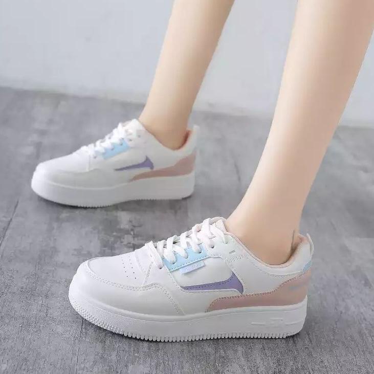 {GMD.19Au22n} Sepatu Sneakers 2022 Sepatu Wanita Korea Sepatu Putih SH01