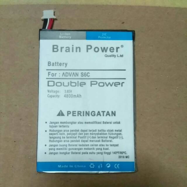 Batre Baterai Battery Advan S6C double power