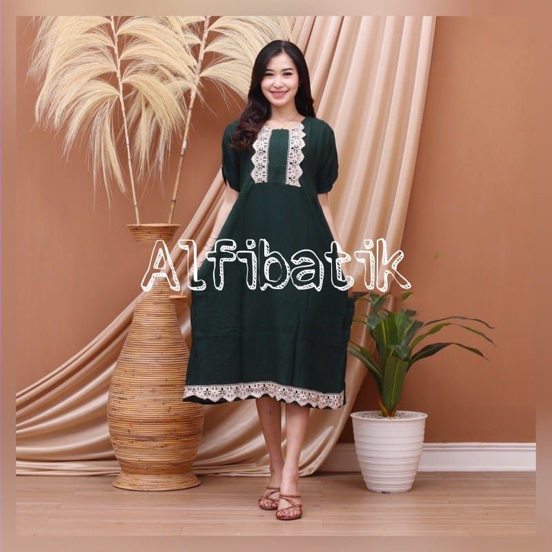 PROMO DISKON MURAH !!! DASTER ARAB DLUSIA TUNIK LULU || RAYON SUPER GRADE A || RESLETING
