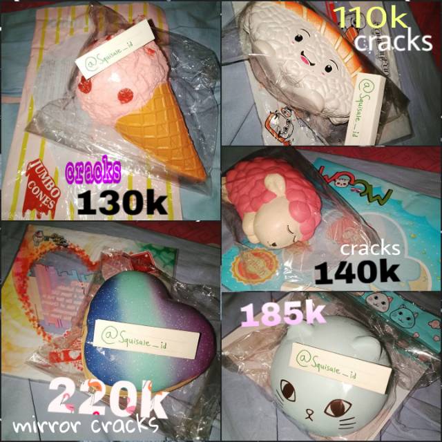 Squishy preloved murah.
