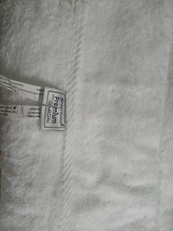 Rc Handuk Mandi Hotel Terry Palmer Intercount Putih Jumbo Ukuran 70x140