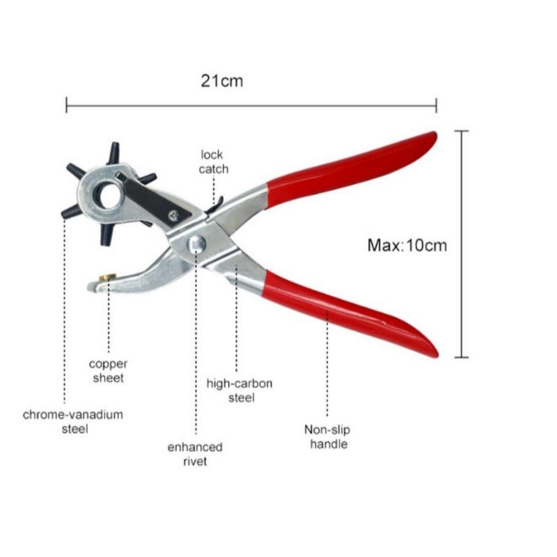 tang pelubang alat pembolong sabuk alat pelubang sabuk dsb punch plier