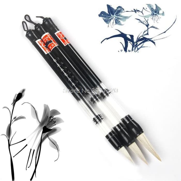 Chinese Calligraphy Adjustable Piston Water Brush Pen