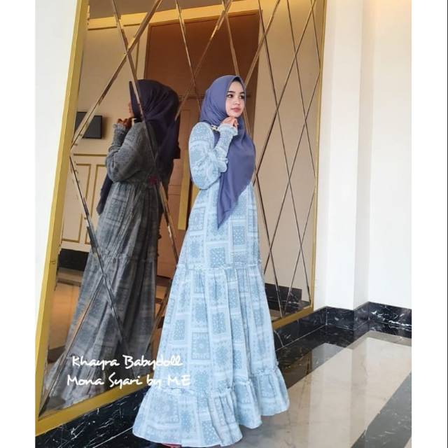 Khayra Dress by "Mona Syar'i M.E"