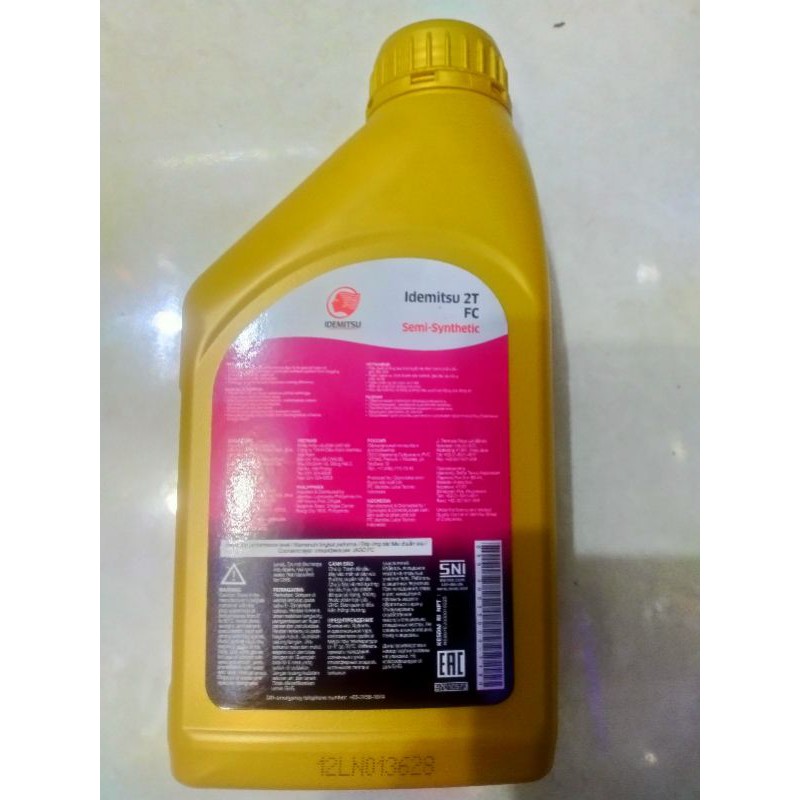 IDEMITSU ORANGE 2T OLI 0,8LITER SEMI SYNTHETIC