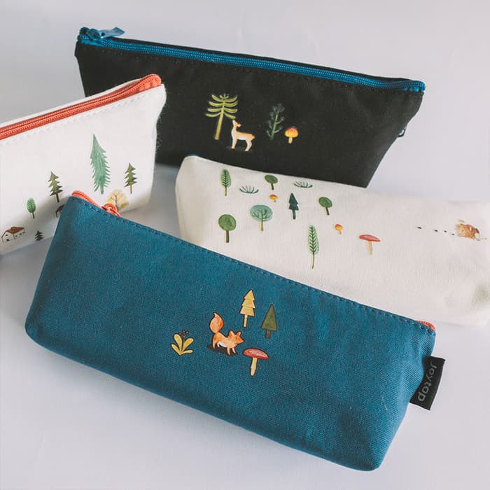 Tempat Pensil / Have A Good Time Canvas Pencil Case / Kotak Pensil