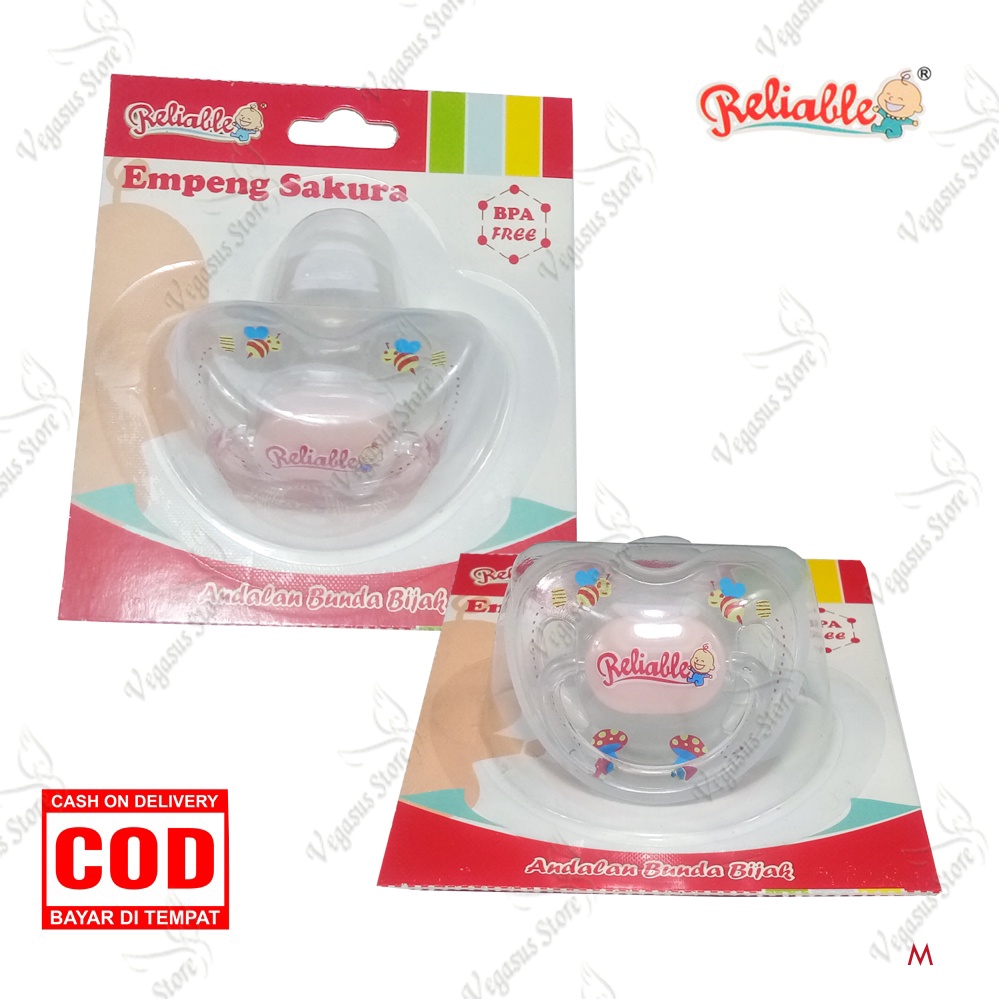 Empeng Bayi Dot Bayi Sakura Reliable Empeng Mainan Gigitan Bayi - Teether Baby Toy/Mainan Gigi Bayi Silikon-Vegasus Store (COD)