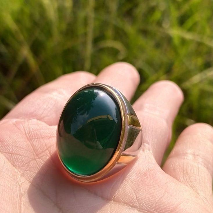 Recomended.. CINCIN BATU AKIK BACAN DOKO JUMBO ASLI IMPORT