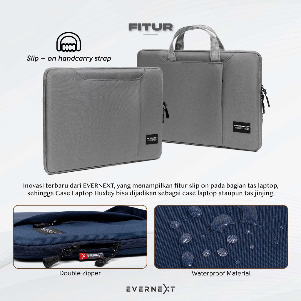 Tas Laptop Jinjing Cover Sleeve Case Macbook Waterproof Anti Air Laptop Acer Asus ROG Lenovo Dell Premium Harier