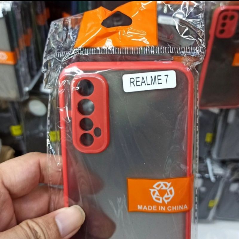 Realme 7 7i 7 Pro case fuze dove doff matte colour warna