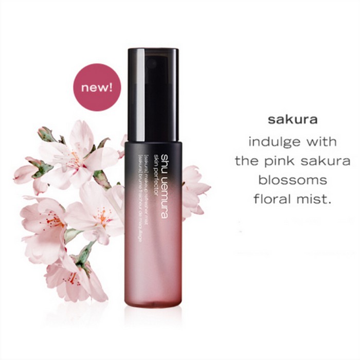 Shu Uemura Skin Perfector makeup mist- sakura