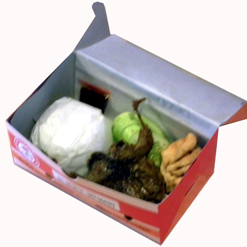 Paket Ekonomis Nasi Burung Puyuh Desyinof Goreng Tempe Tahu
