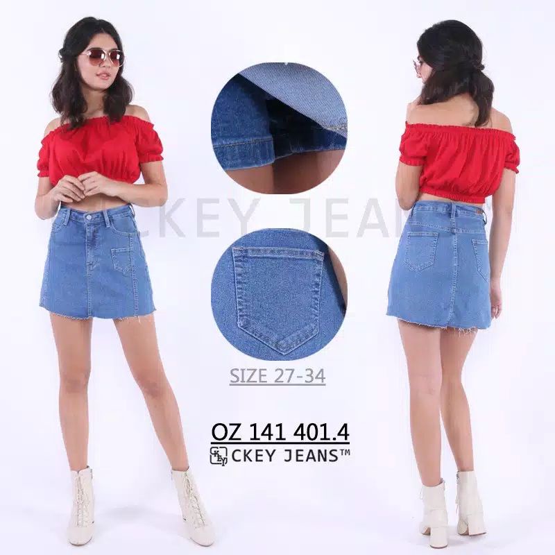 ROK MINI JEANS STRETCH / AJ-ROK CKEY JEANS