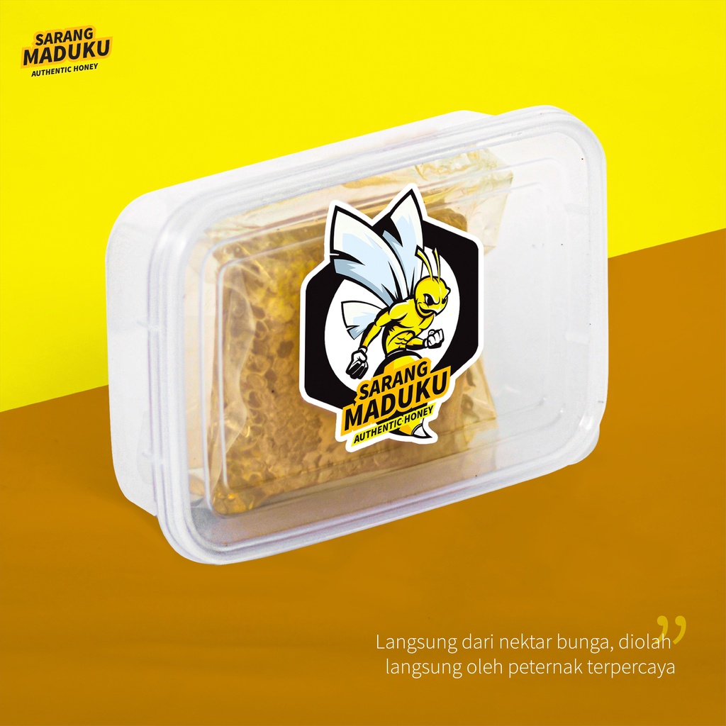 

Little Ummah Honey - Sarang Madu Asli Madu Sarang Murni Melifera Raw Honey