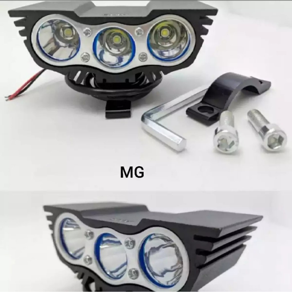 Lampu tembak lampu sorot led cree 3 mata owl utrafire 30watt mode