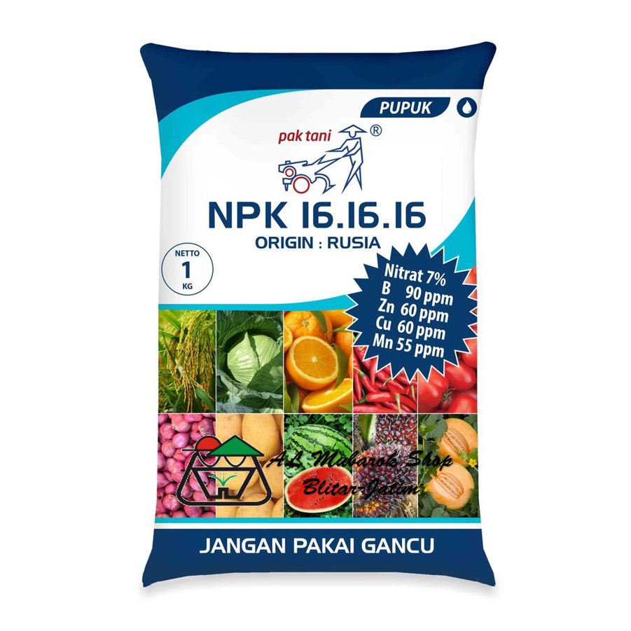Pupuk NPK Pak Tani 1 Kg