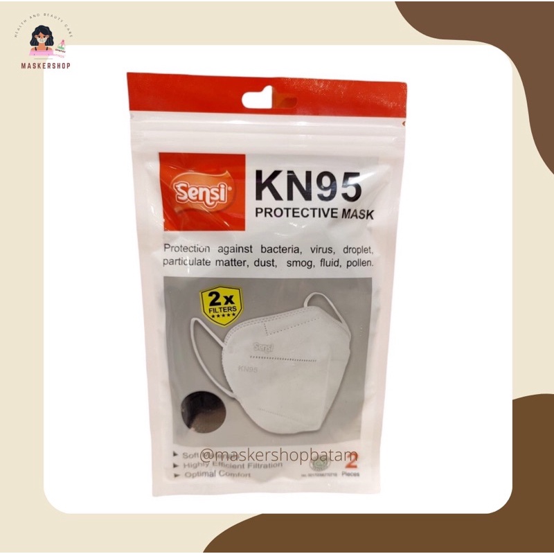 Sensi KN95 Protective Mask Sachet