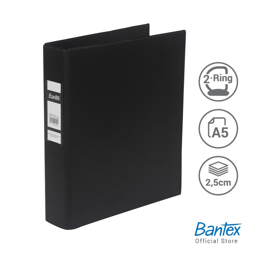 

TBMO RING BINDER 1222 A5 2D KAPASITAS 25MM 8221 BANTEX