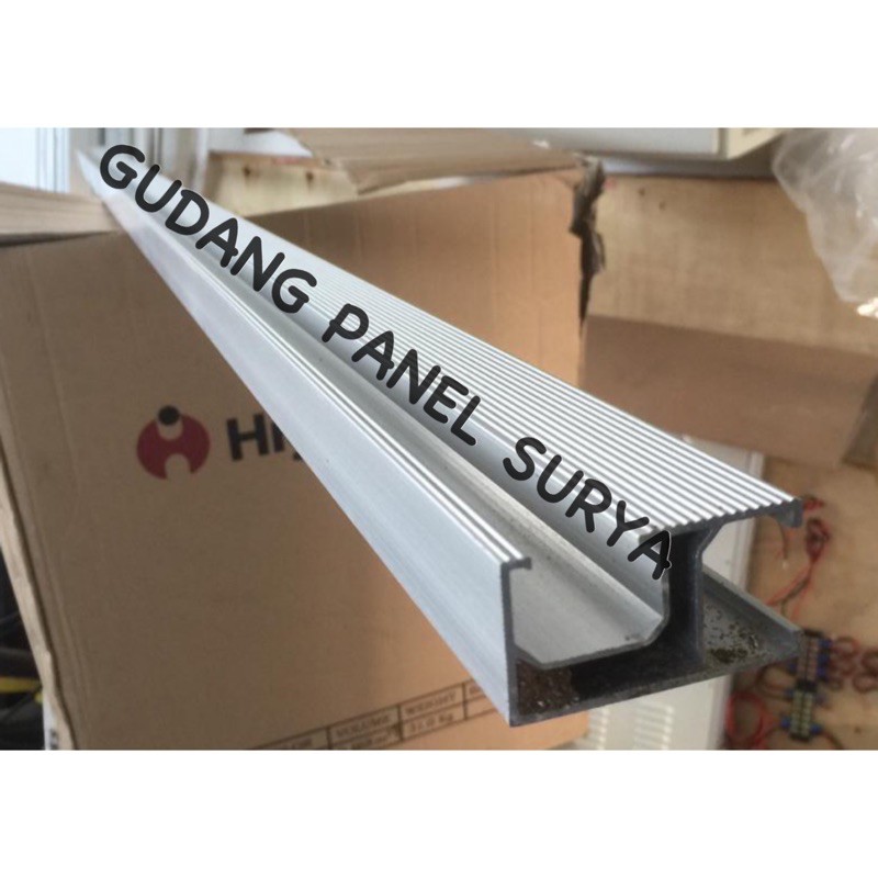 Mounting Bracket Panel Surya/ Solar Panel Rail Aluminium Rail 2,5meter