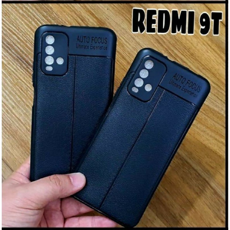 case Auto Focus Xiaomi/Redmi 9T kulit jeruk