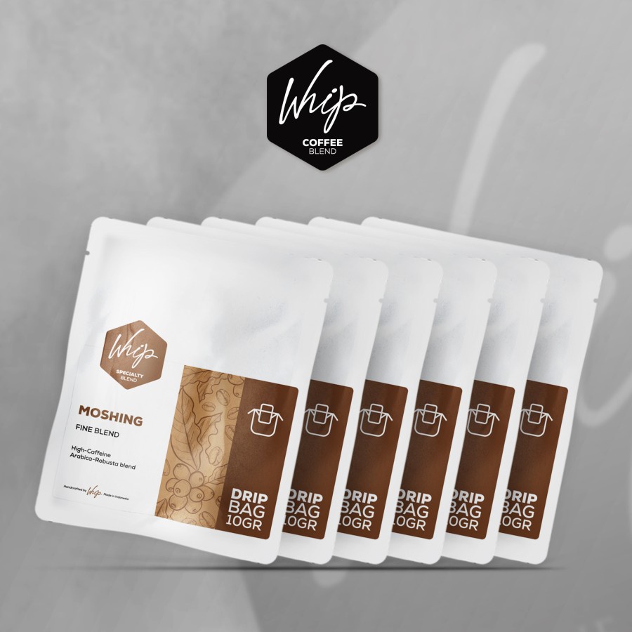 

MOSHING Coffee Blend Drip Bag 6-Pack Easy Drip WHIP Coffee Blend