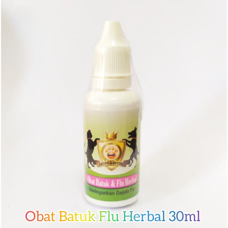 Obat Batuk Flu Herbal Anjing Kucing 30ml Raid All