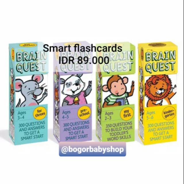 Brain Quest Flash Card