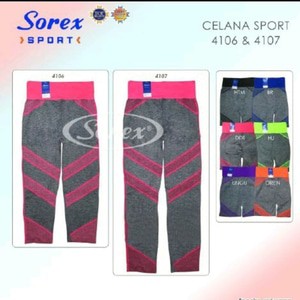 SOREX SPORT LEGGING, CELANA SENAM, CELANA OLAHRAGA WANITA