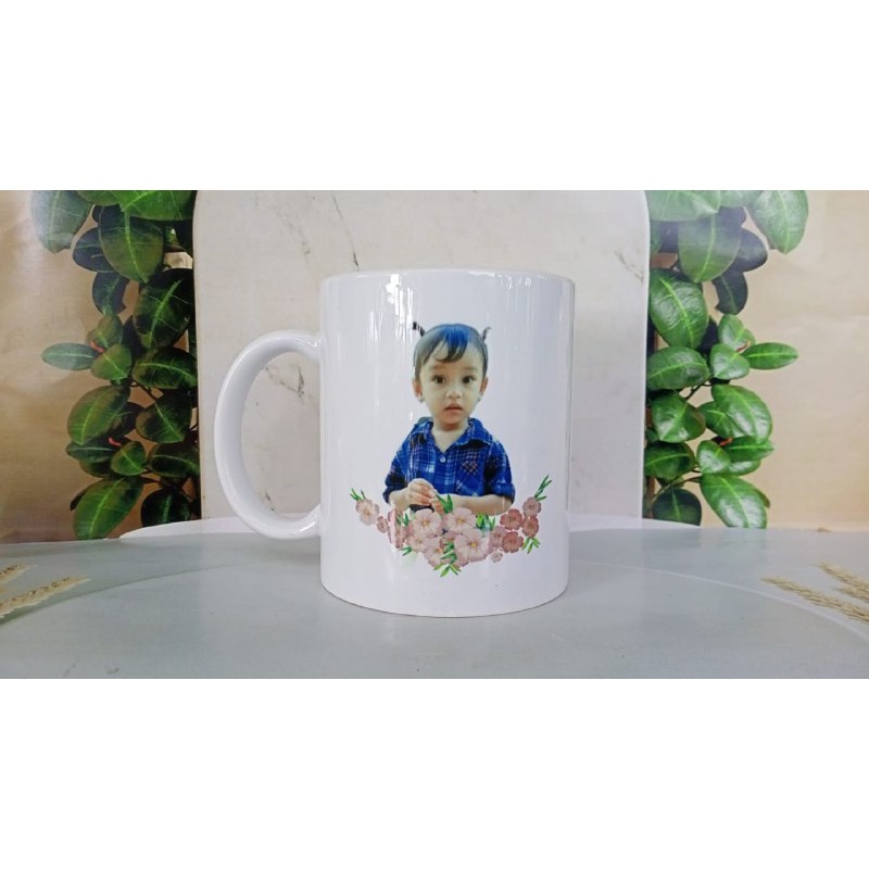 Mug Putih Printing Import Super White SNI