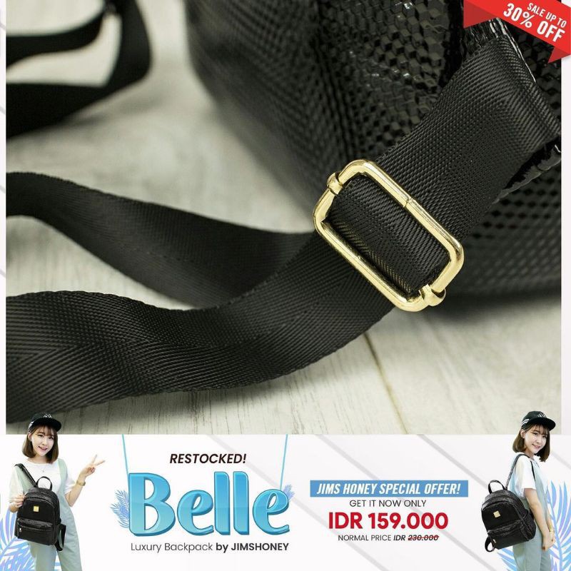 BELLE JIMSHONEY BACKPACK TAS PUNGGUNG IMPORT