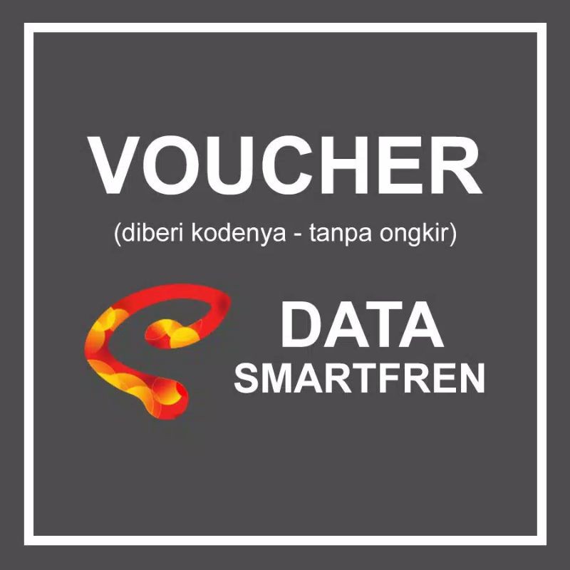 Voucher Kuota Paket Data SMARTFREN Unlimited / 10GB / 16GB / 30GB / 60GB Murah