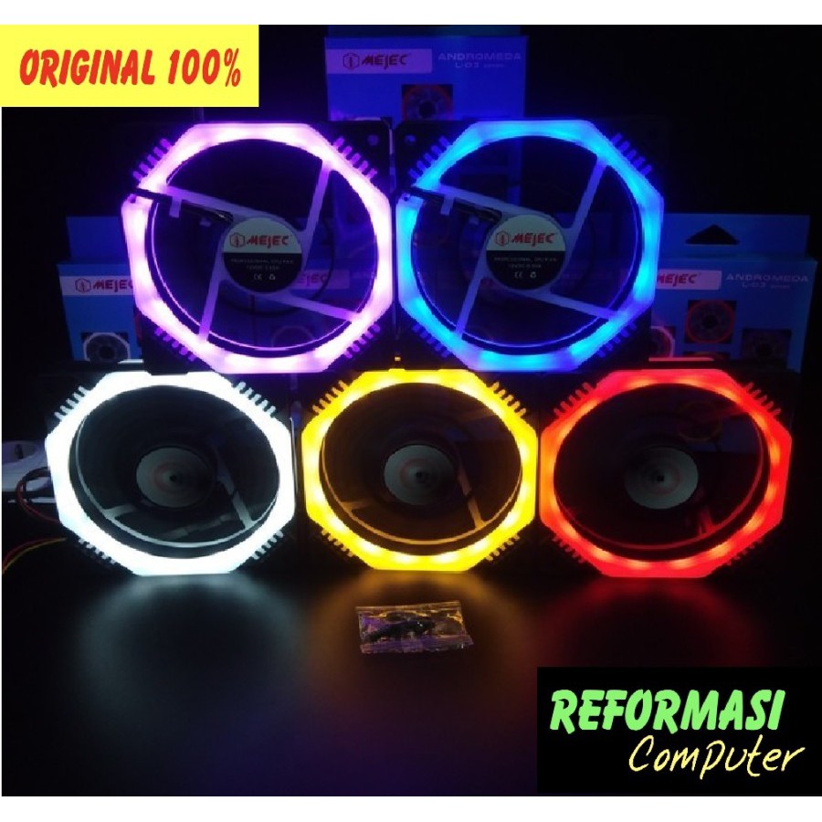 Mejec Fan Casing 12Cm L-03 Andromeda Led Single