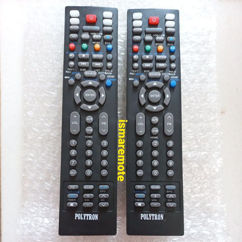 Remot Remote TV Polytron LCD LED Android Smart TV 81G862 PLD 32AD1508 /G PLD