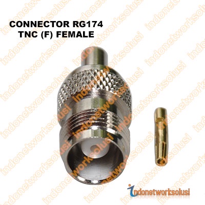 KONEKTOR CONNECTOR RG174 TNC F (FEMALE)