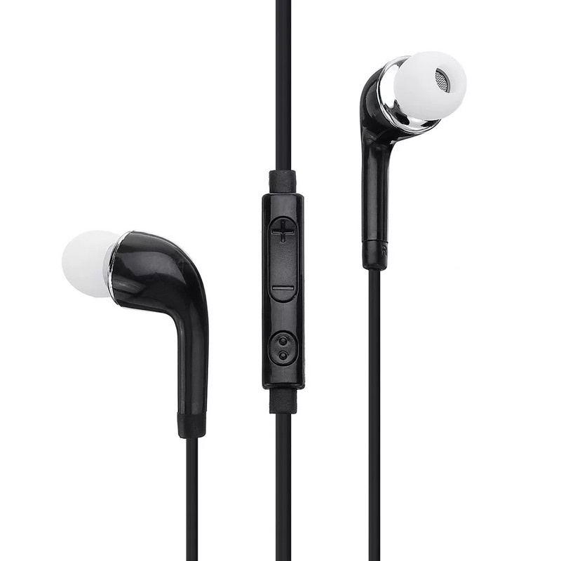 Earphone headset J5 handsfree deep bass stereo sound