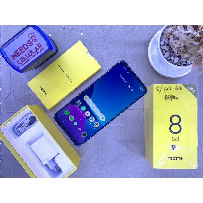 Realme 8 5G 8/128GB Garansi resmi indo