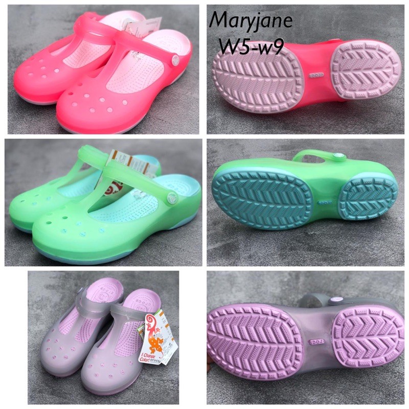 Crocs Maryjane / Women Croc Clogs Mj Sendal Women Marijane Croc Maryjane Sandal [GRANDGLORIOUS]